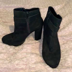 High heeled boots